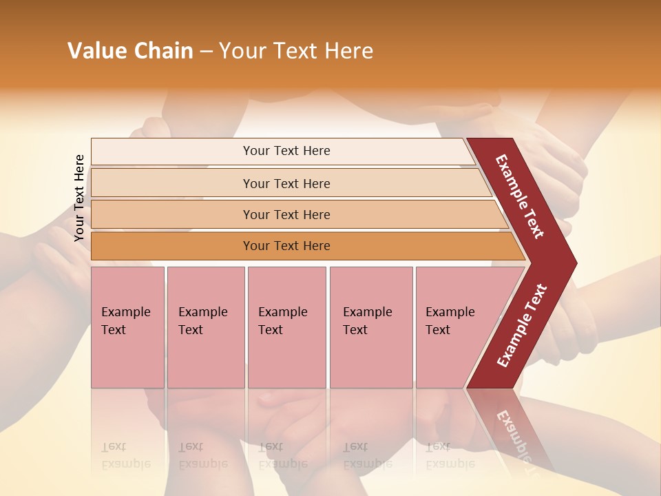 Chain Respect Deal PowerPoint Template