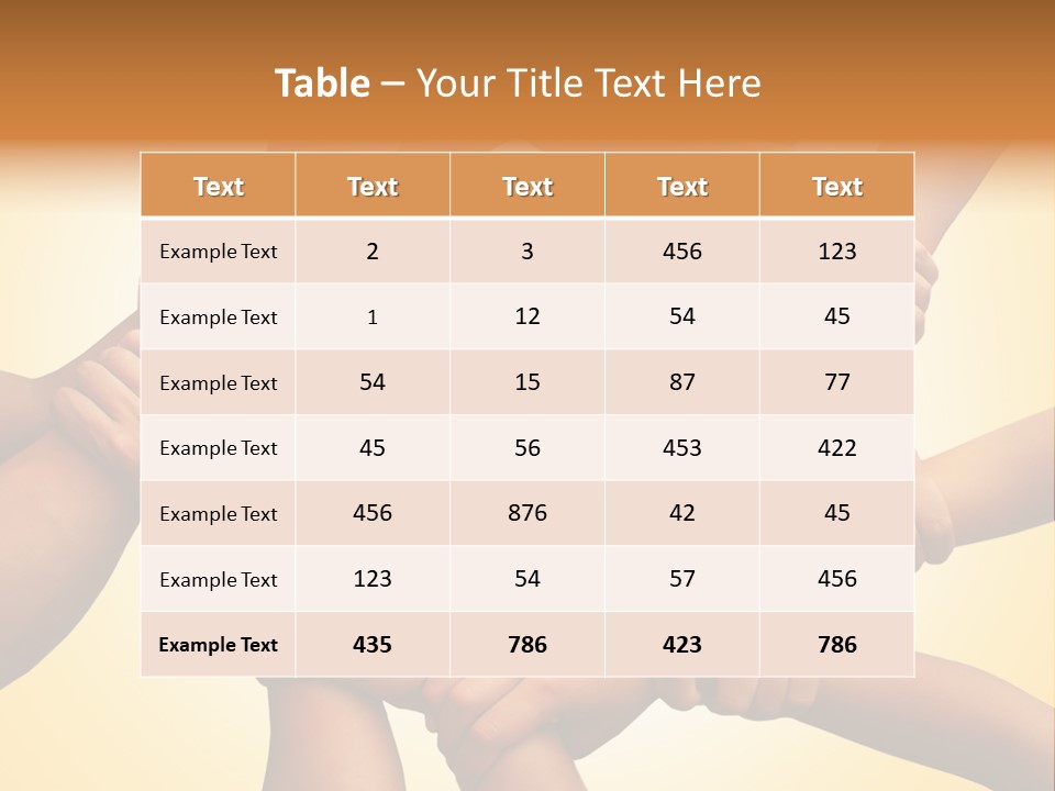 Chain Respect Deal PowerPoint Template