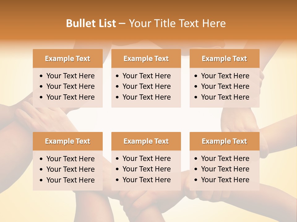 Chain Respect Deal PowerPoint Template