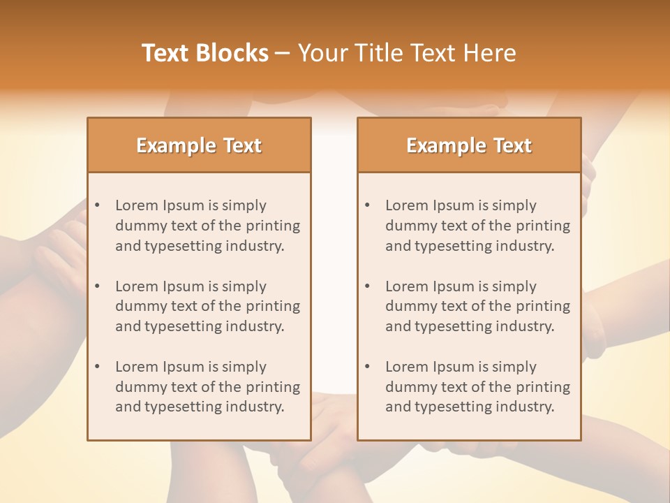 Chain Respect Deal PowerPoint Template