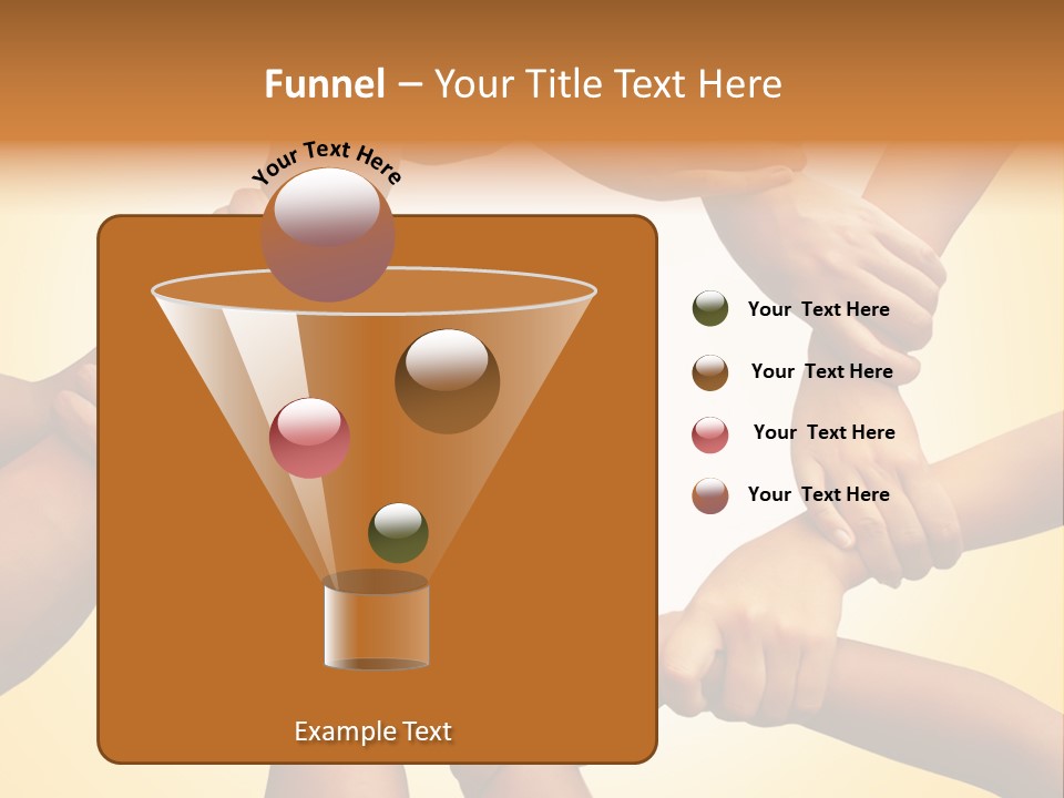 Chain Respect Deal PowerPoint Template