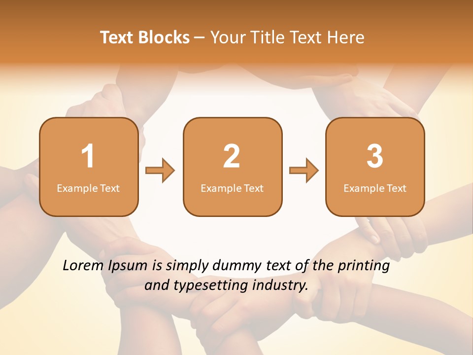 Chain Respect Deal PowerPoint Template