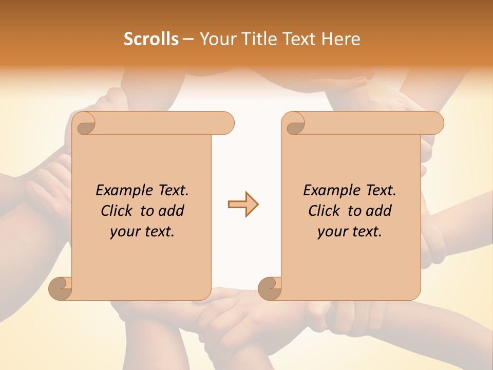 Chain Respect Deal PowerPoint Template