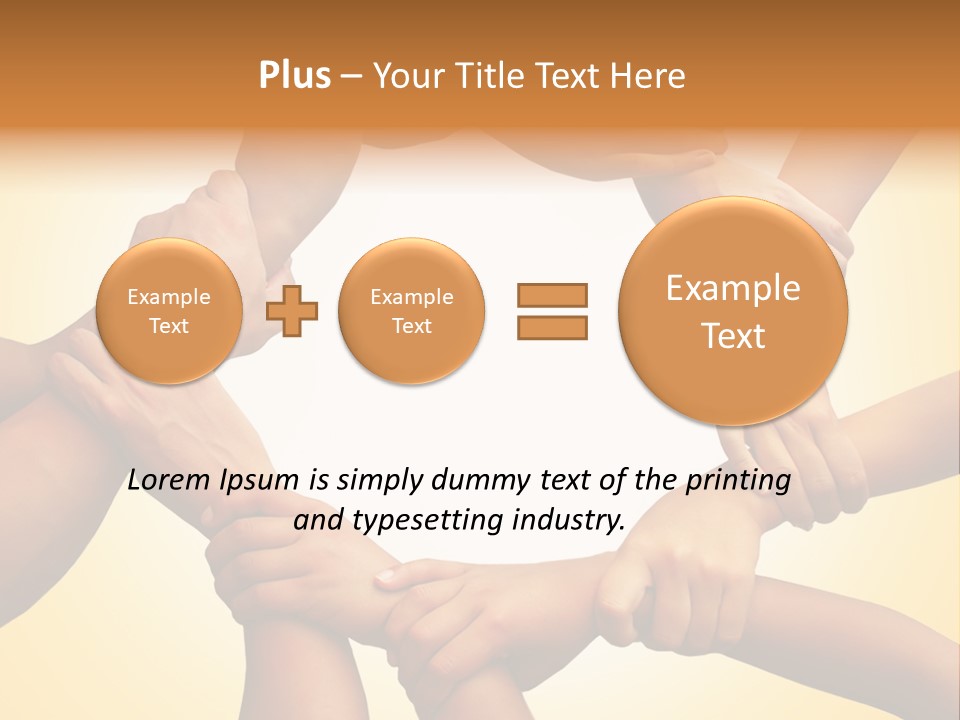 Chain Respect Deal PowerPoint Template