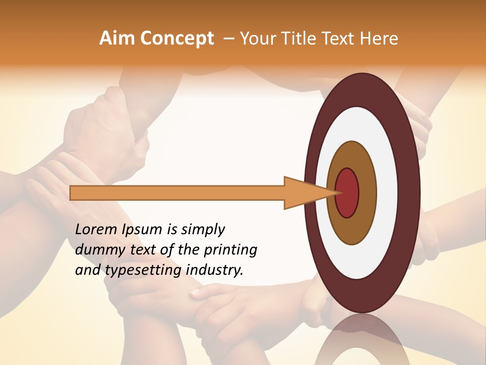 Chain Respect Deal PowerPoint Template