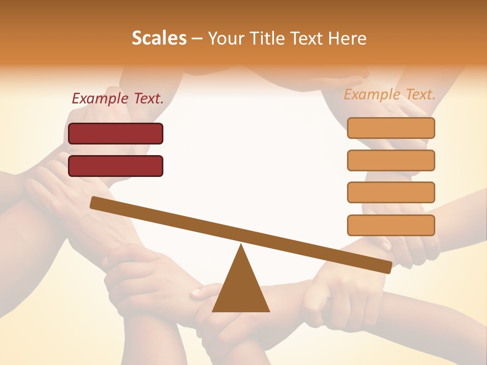 Chain Respect Deal PowerPoint Template