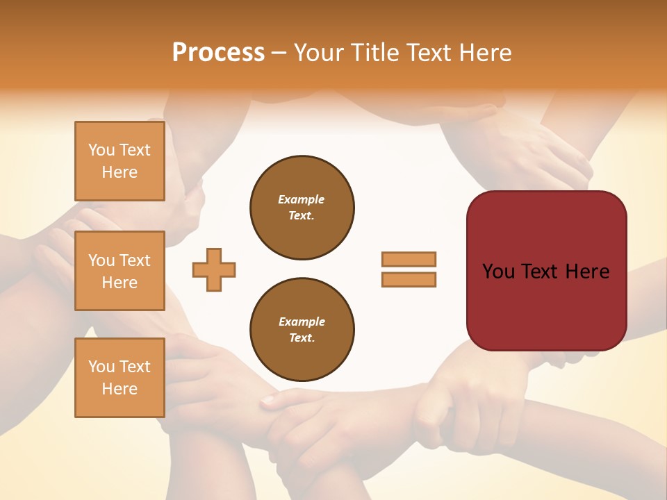 Chain Respect Deal PowerPoint Template