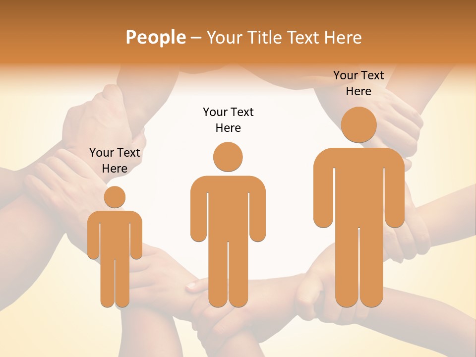 Chain Respect Deal PowerPoint Template