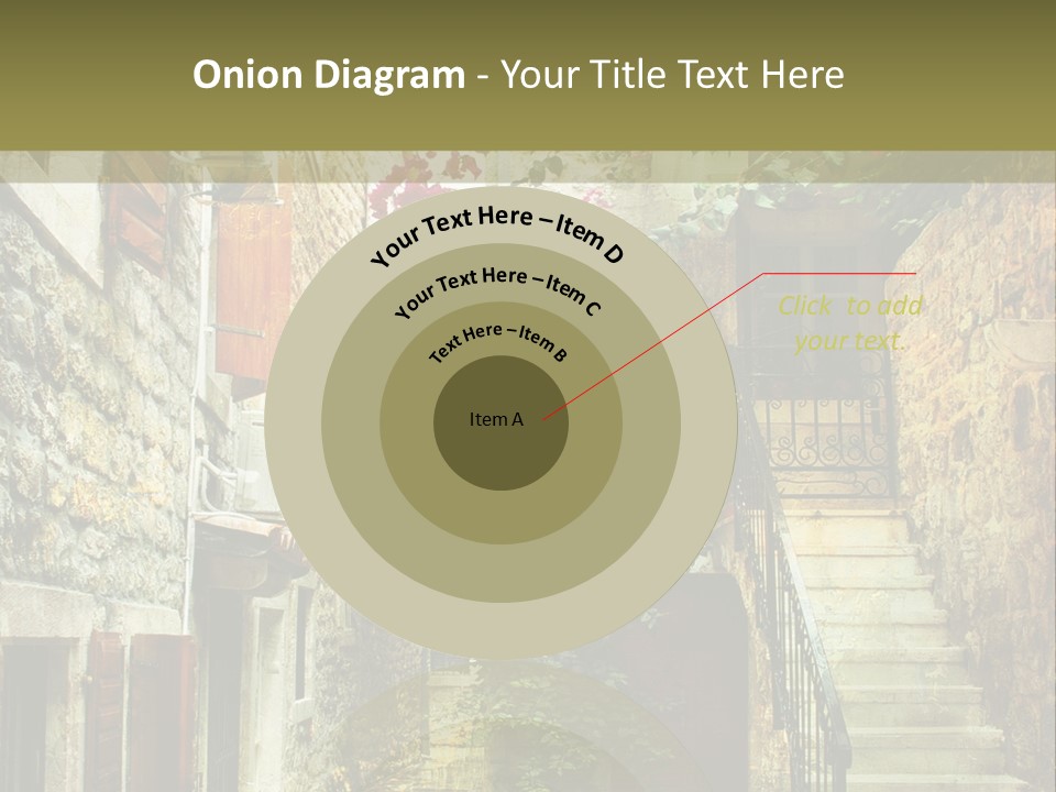 Wall View Oil PowerPoint Template