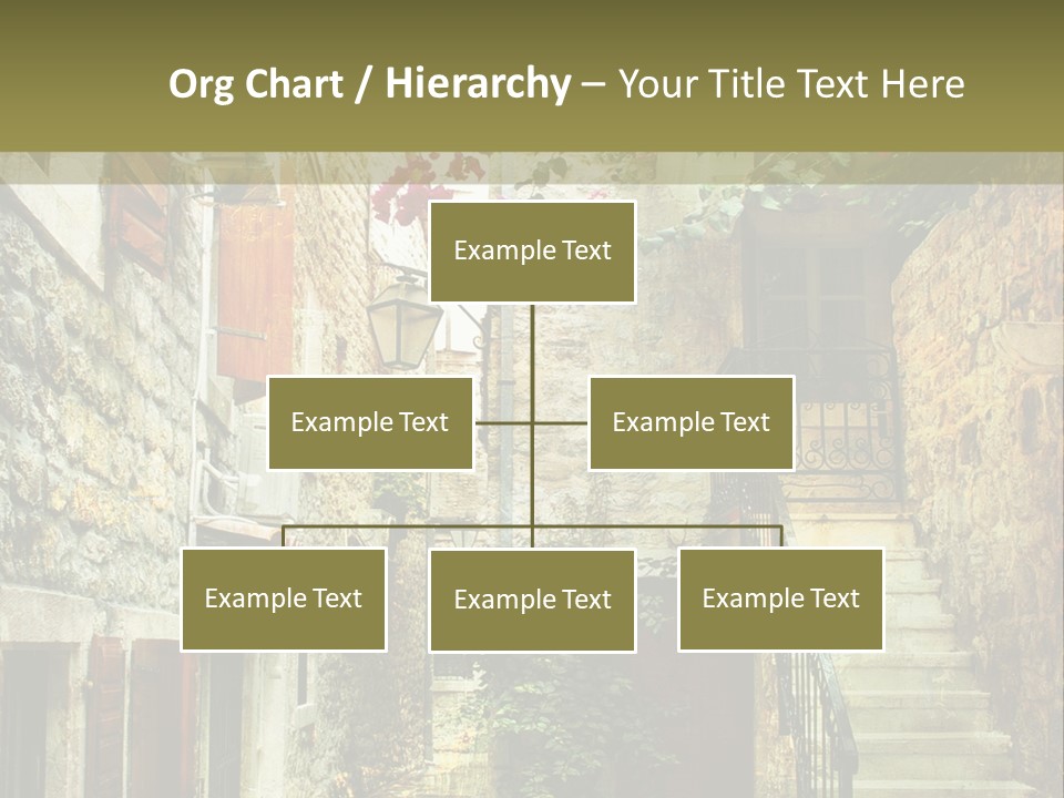 Wall View Oil PowerPoint Template