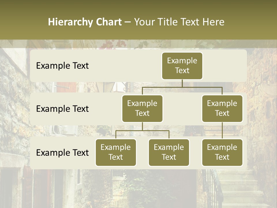 Wall View Oil PowerPoint Template