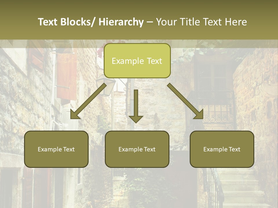 Wall View Oil PowerPoint Template
