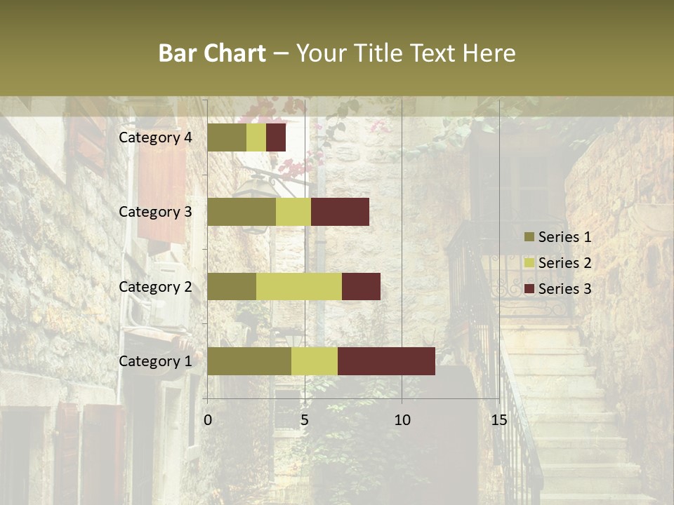 Wall View Oil PowerPoint Template