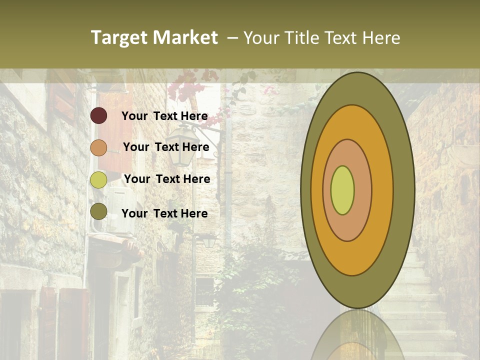 Wall View Oil PowerPoint Template