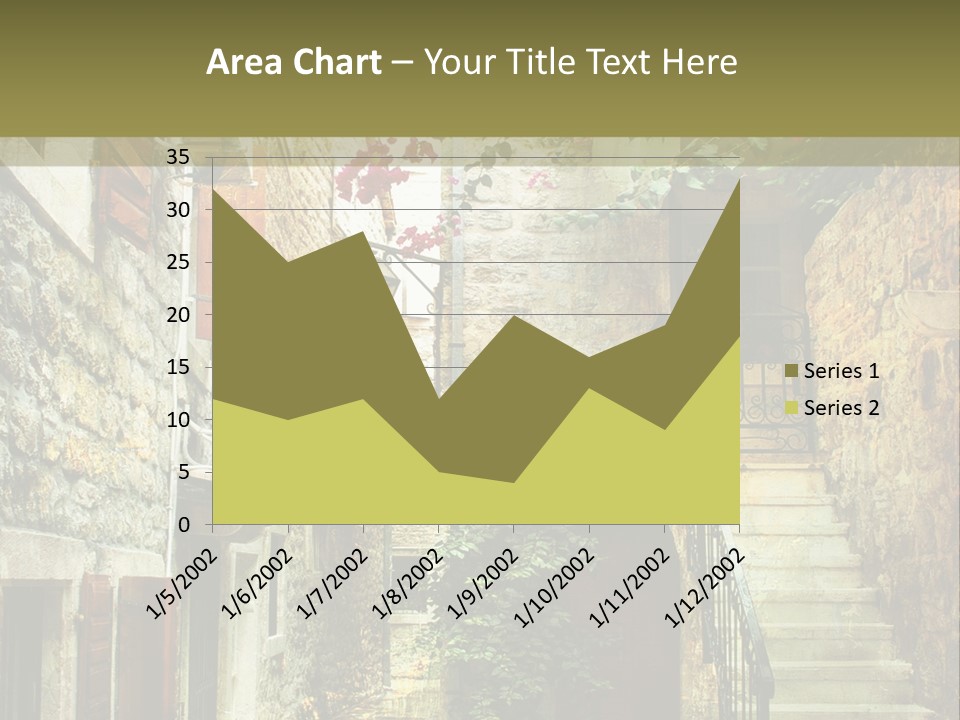 Wall View Oil PowerPoint Template