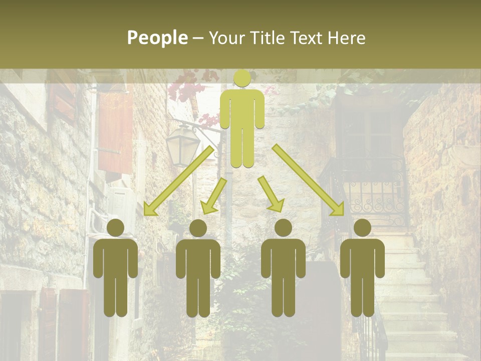 Wall View Oil PowerPoint Template