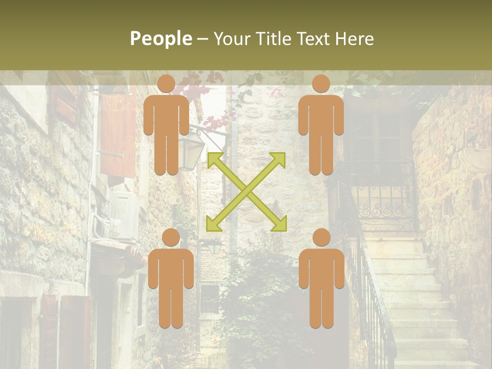 Wall View Oil PowerPoint Template