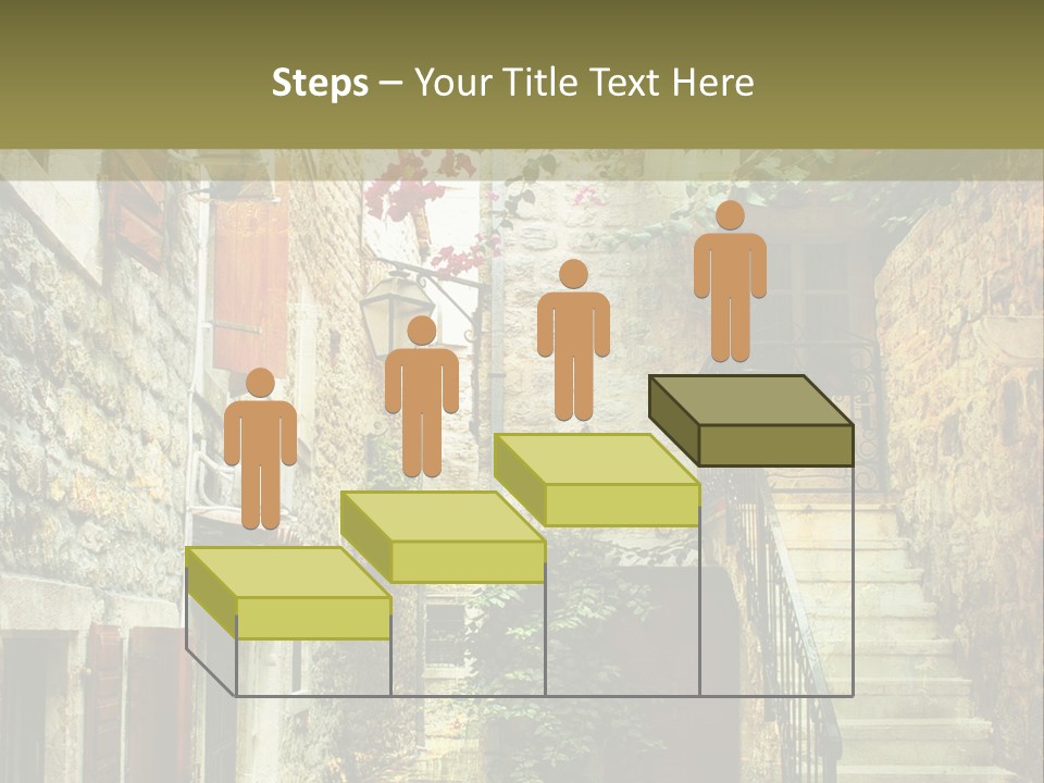 Wall View Oil PowerPoint Template