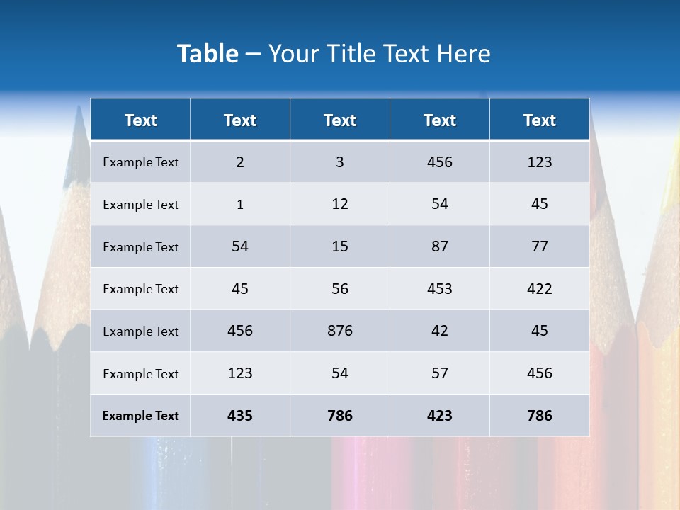 Colour Tools Copy PowerPoint Template