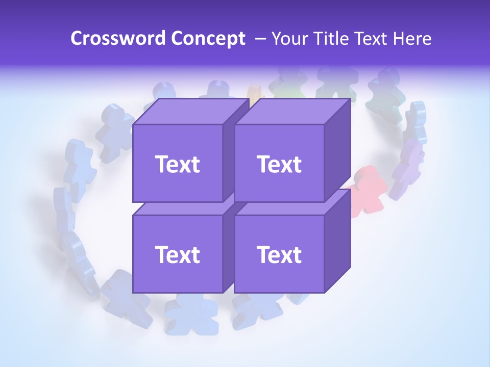 Community Person Wood PowerPoint Template