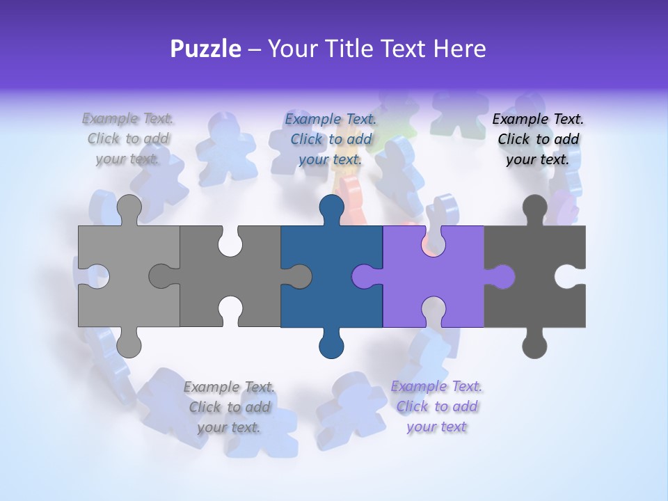 Community Person Wood PowerPoint Template