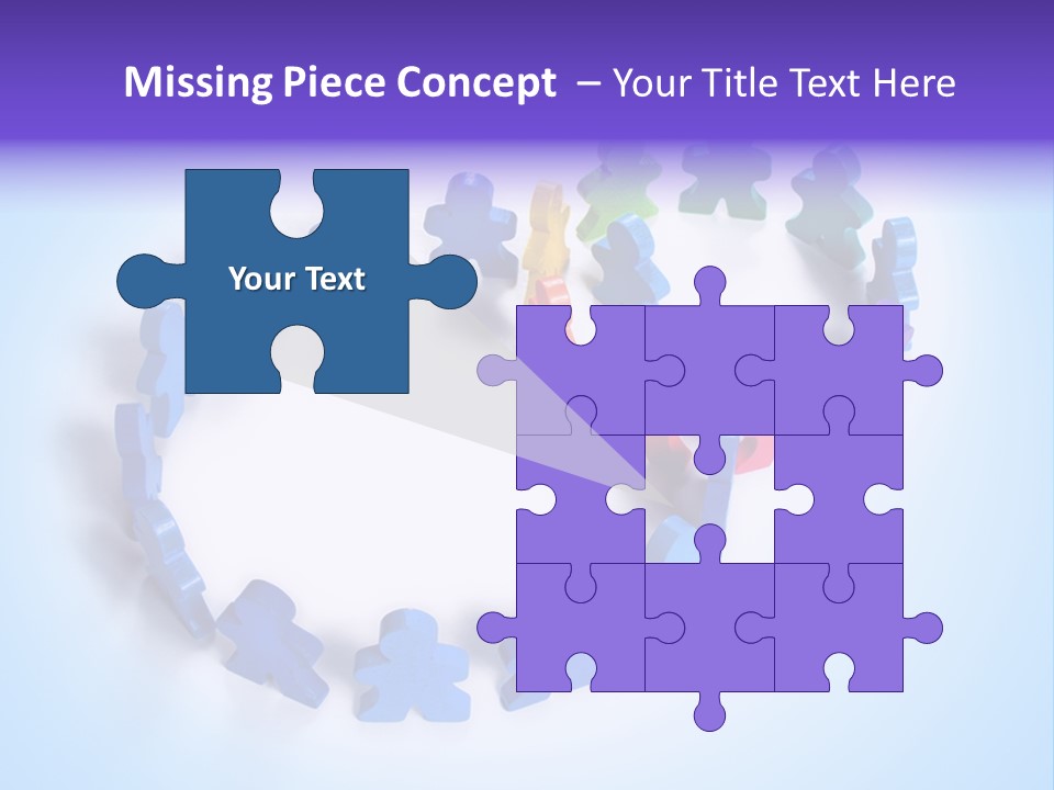 Community Person Wood PowerPoint Template