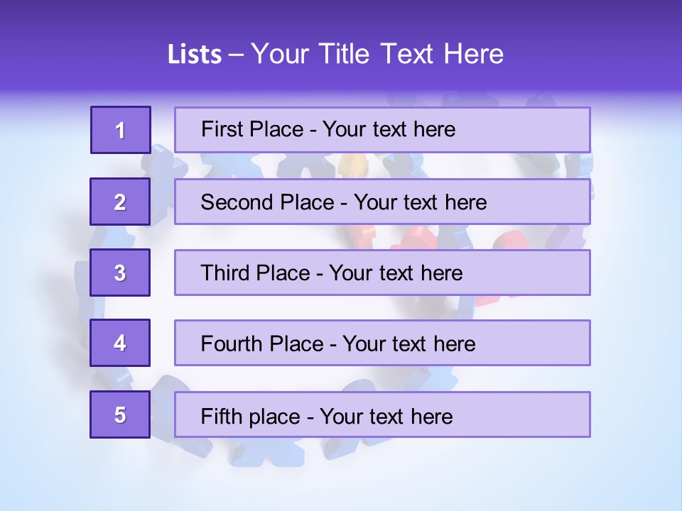 Community Person Wood PowerPoint Template