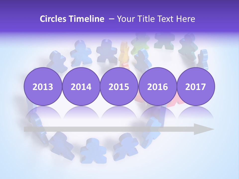 Community Person Wood PowerPoint Template