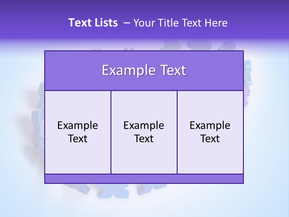 Community Person Wood PowerPoint Template