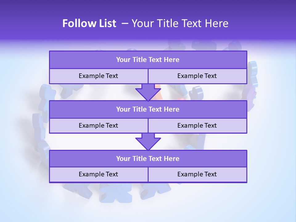Community Person Wood PowerPoint Template