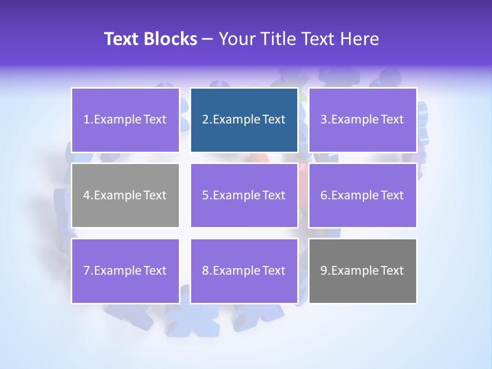 Community Person Wood PowerPoint Template