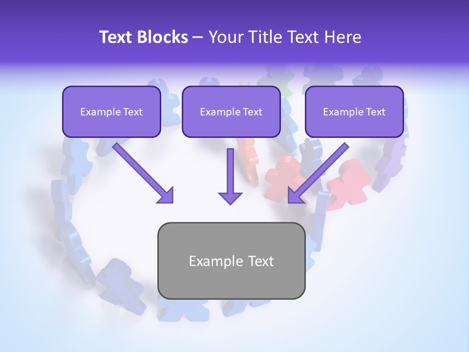 Community Person Wood PowerPoint Template