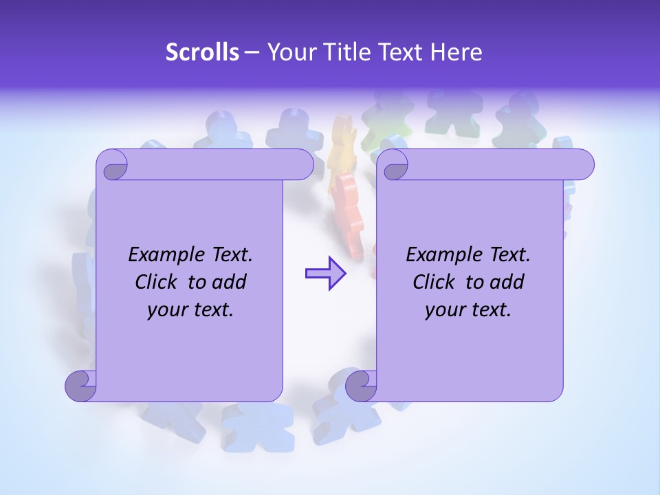 Community Person Wood PowerPoint Template