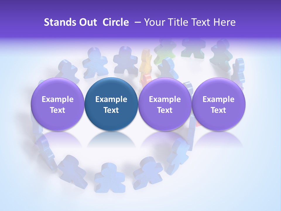 Community Person Wood PowerPoint Template