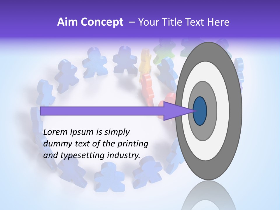 Community Person Wood PowerPoint Template