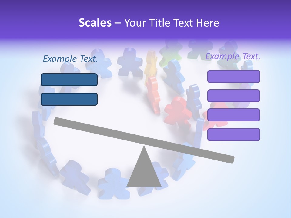 Community Person Wood PowerPoint Template