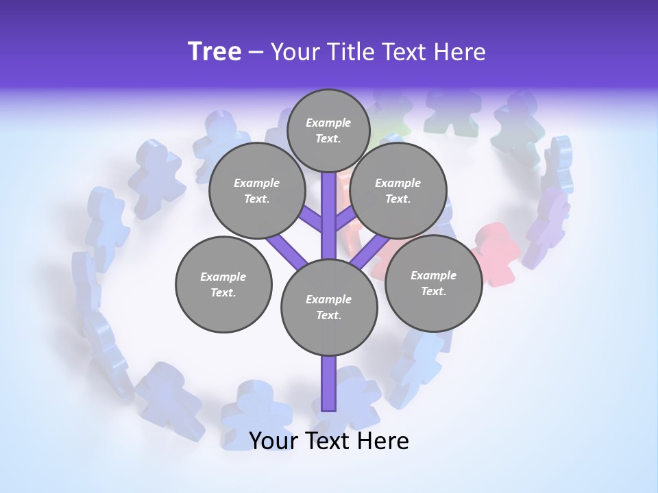 Community Person Wood PowerPoint Template