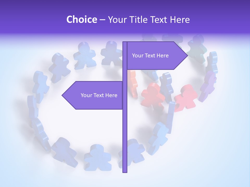 Community Person Wood PowerPoint Template