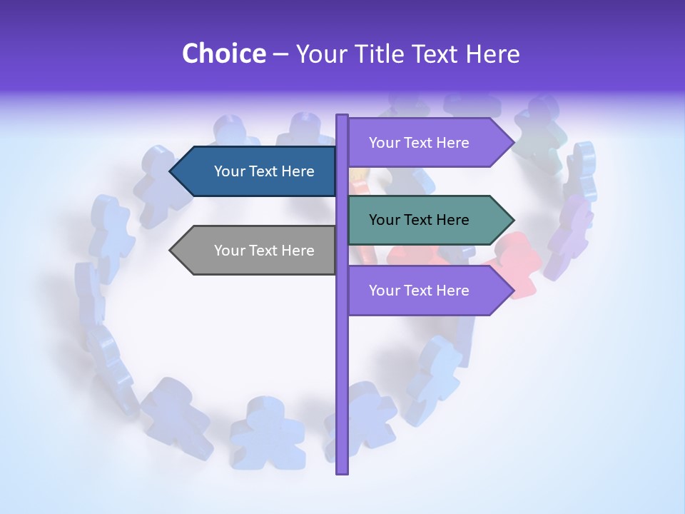 Community Person Wood PowerPoint Template