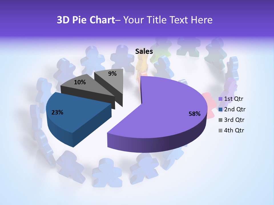 Community Person Wood PowerPoint Template