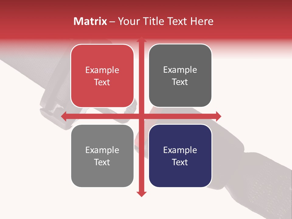 Seatbelt Vehicle Belt PowerPoint Template