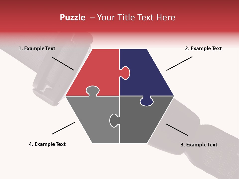 Seatbelt Vehicle Belt PowerPoint Template