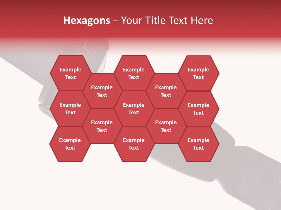 Seatbelt Vehicle Belt PowerPoint Template