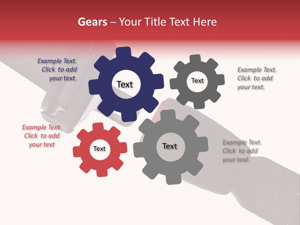 Seatbelt Vehicle Belt PowerPoint Template
