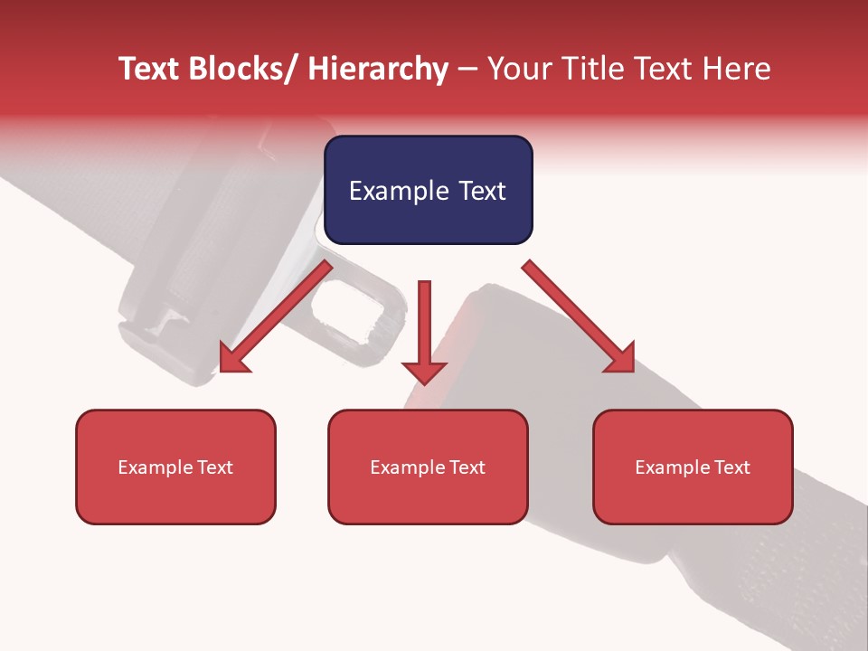 Seatbelt Vehicle Belt PowerPoint Template