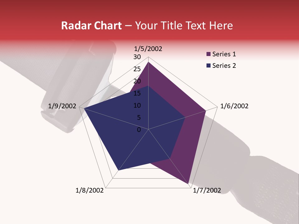 Seatbelt Vehicle Belt PowerPoint Template