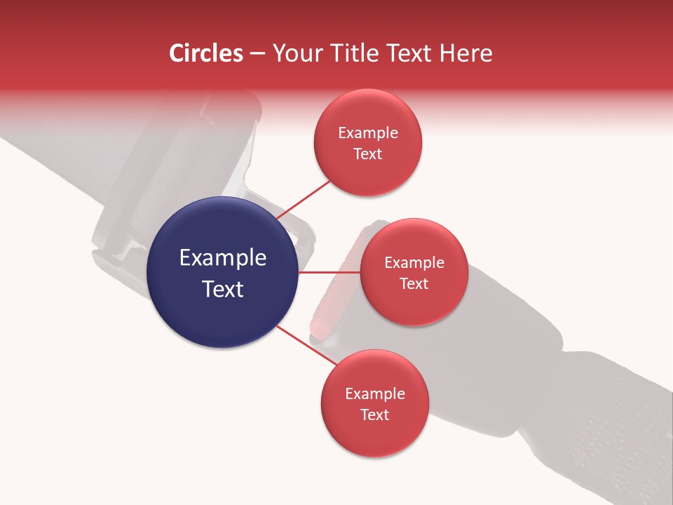 Seatbelt Vehicle Belt PowerPoint Template