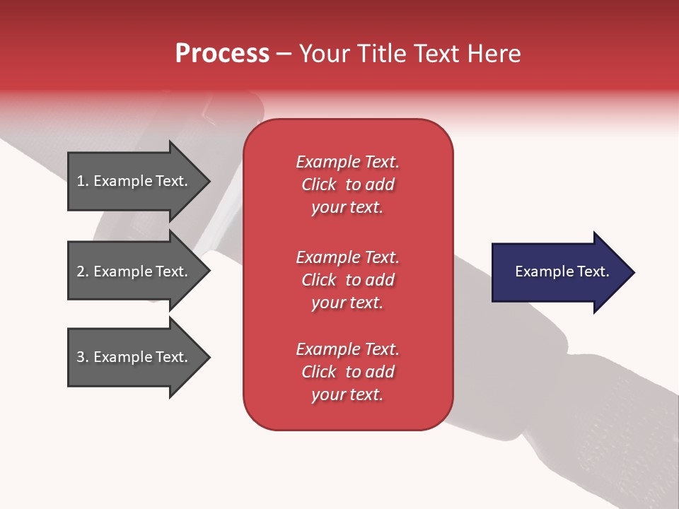 Seatbelt Vehicle Belt PowerPoint Template