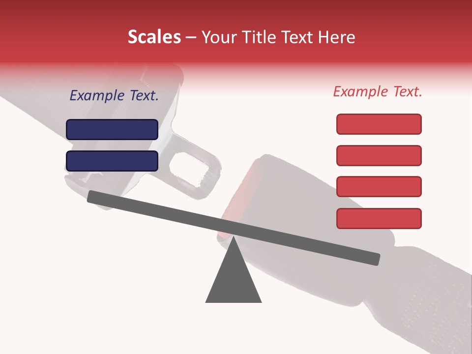Seatbelt Vehicle Belt PowerPoint Template