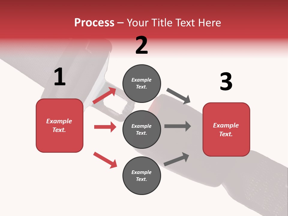 Seatbelt Vehicle Belt PowerPoint Template